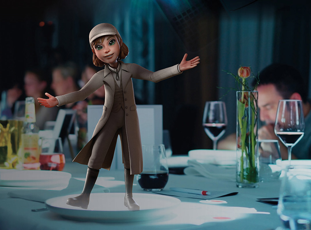 3D-Krimi-Dinner La Petite Détective