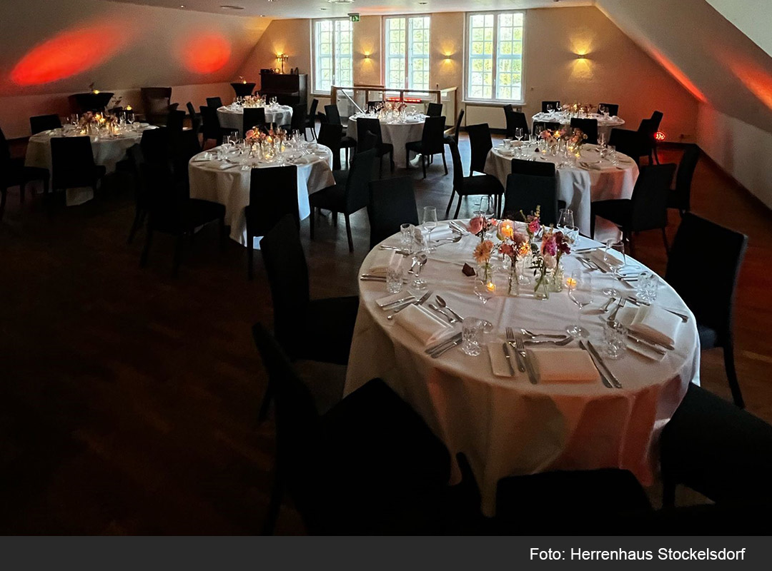 Veranstaltungsraum im Herrenhaus Stockelsdorf