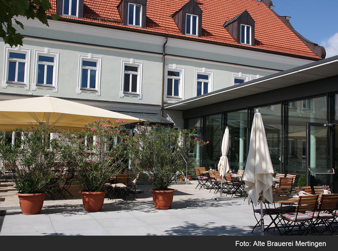 Innenhof Alte Brauerei Mertingen